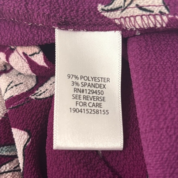 Candie's Purple High Low Sundress with Flutter Sleeves - Picture 5 of 13